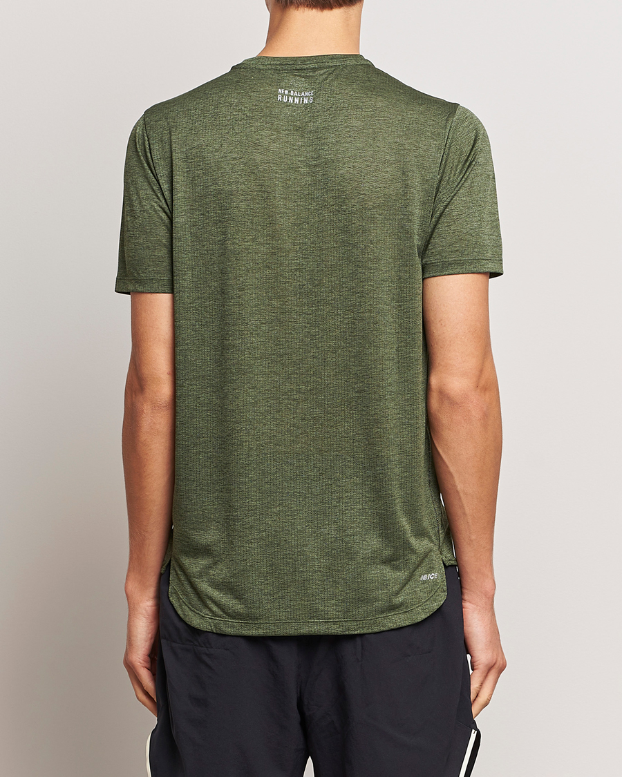 Men | T-Shirts | New Balance | Running Impact Run T-Shirt Kombu Heather