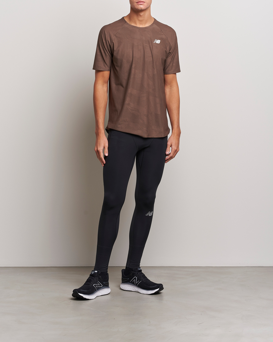 Men | Trousers | New Balance | Running Impact Run Tights Black