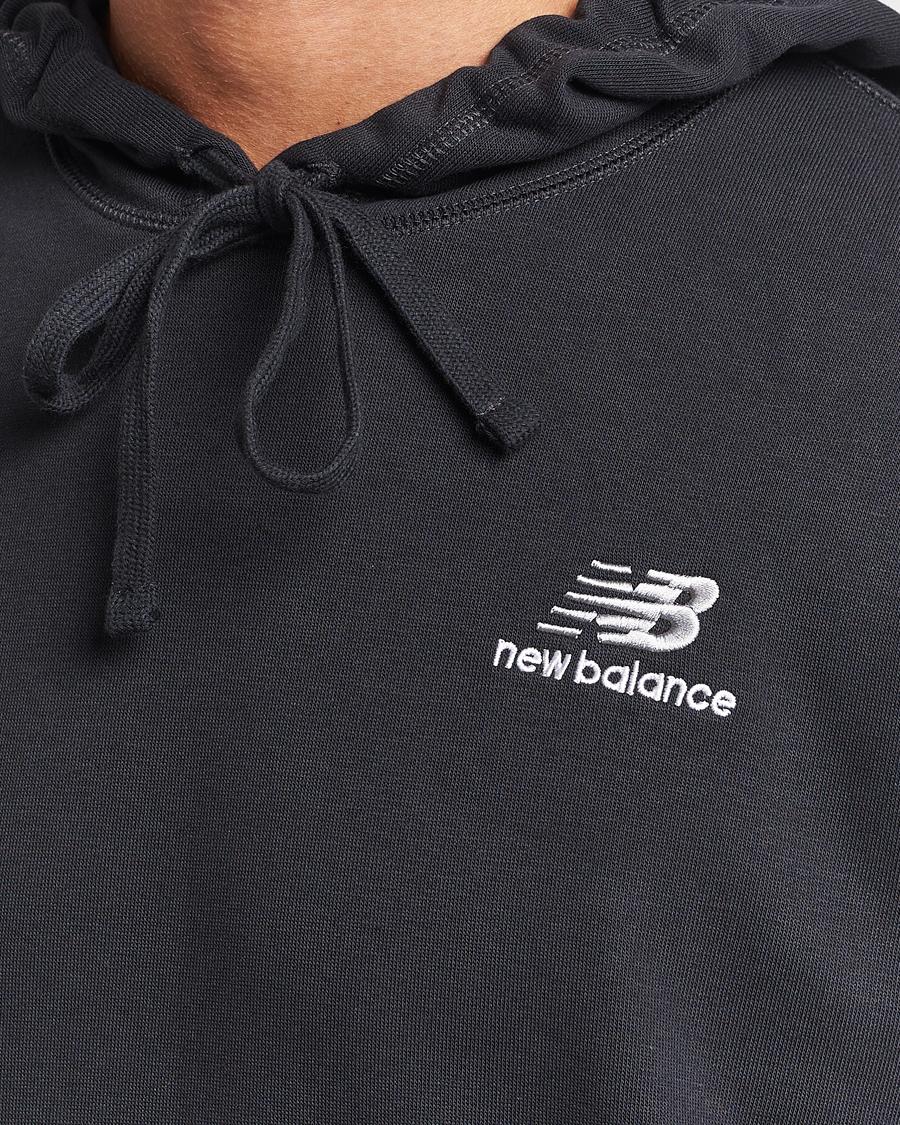 Men | Sweaters & Knitwear | New Balance | Essentials Hoodie Black