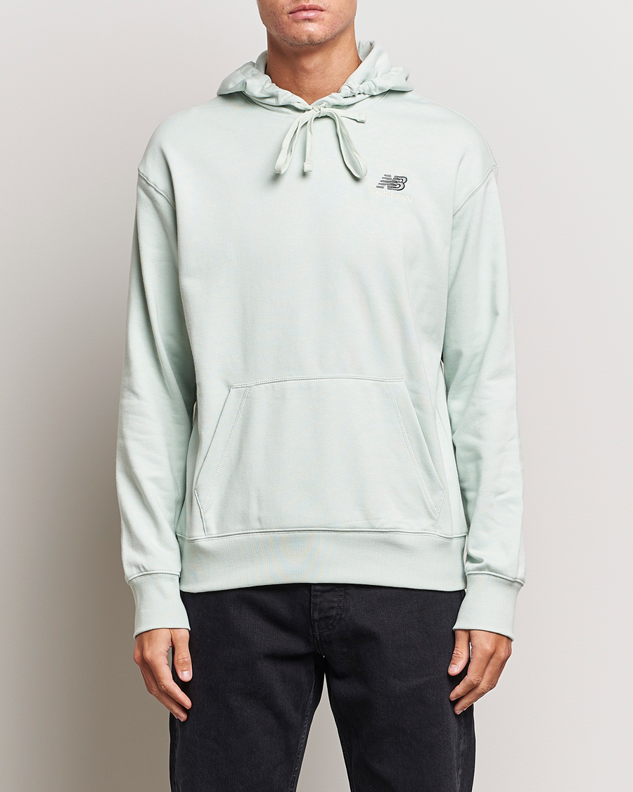 Men | Sweaters & Knitwear | New Balance | Essentials Hoodie Sage