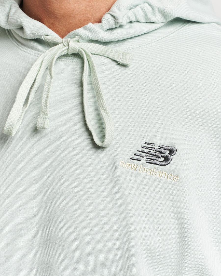 Men | Sweaters & Knitwear | New Balance | Essentials Hoodie Sage