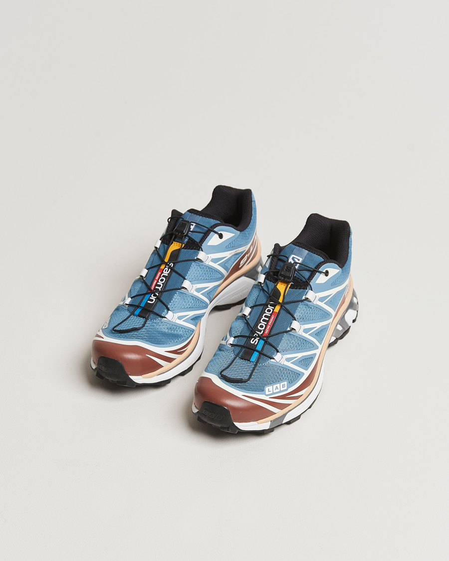 Men | Running Sneakers | Salomon | XT-6 Sneakers Aegean Blue/Tortoise Shell