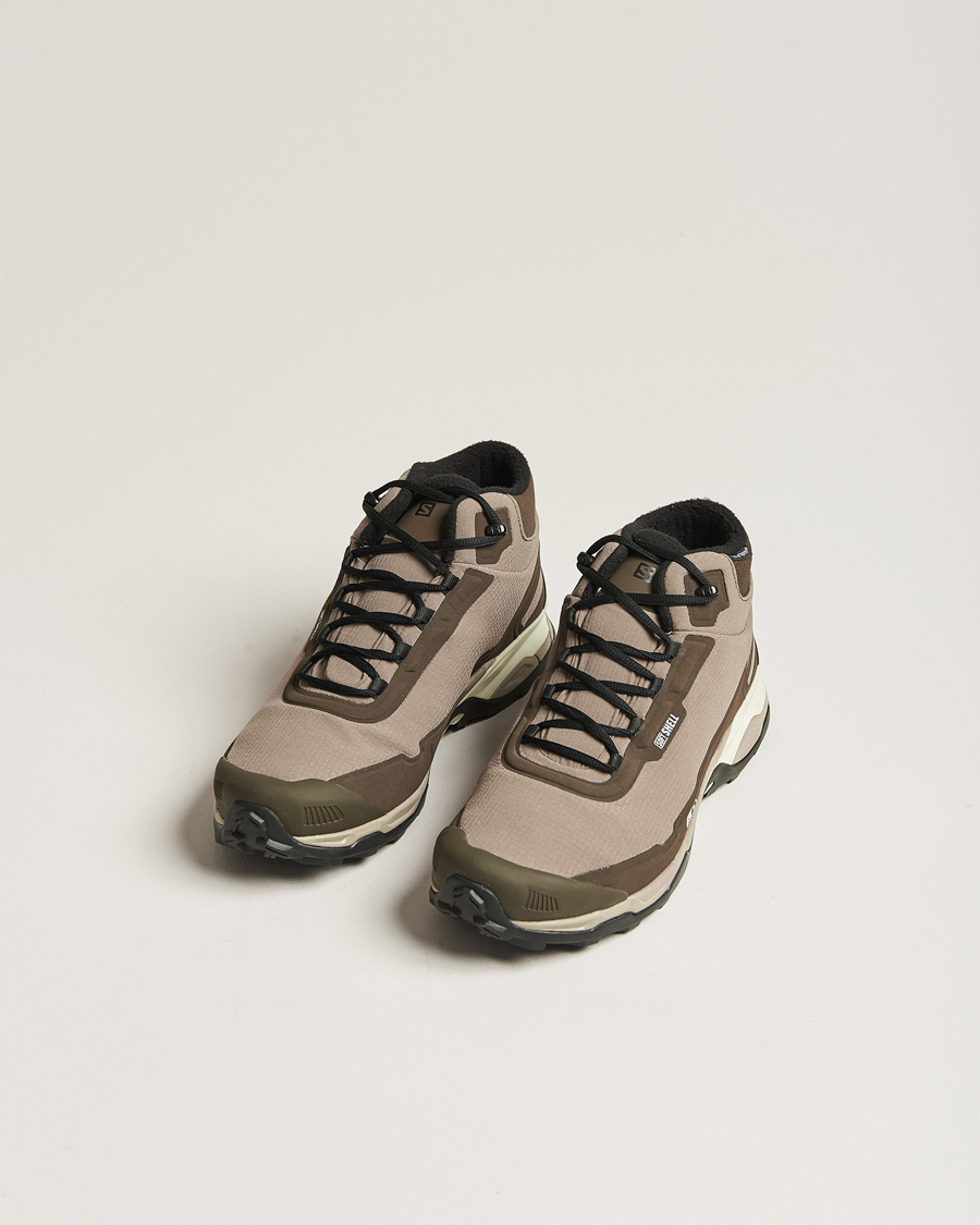 Men | Outdoor | Salomon | Shelter CSWP Boots Falcon/Vintage Khaki