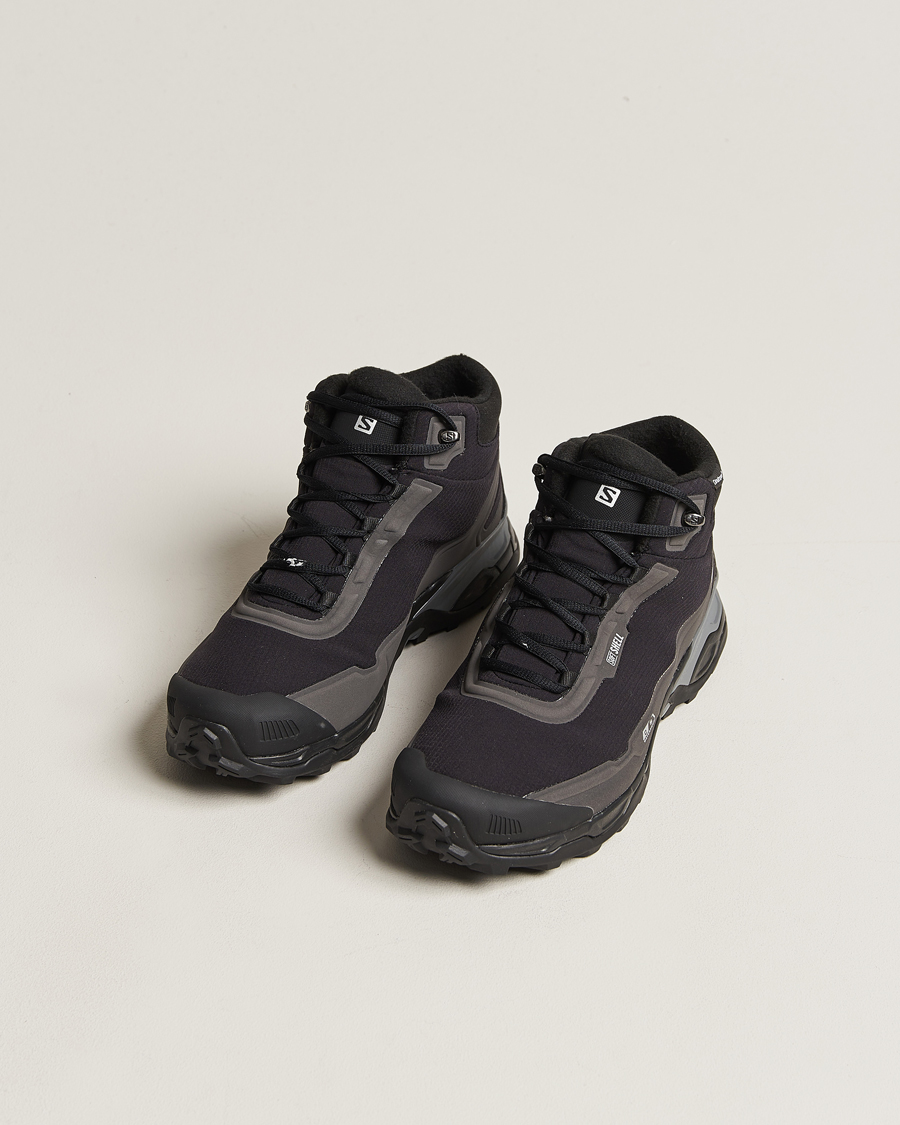 Men | Hiking boots | Salomon | Shelter CSWP Boots Black/Magnet