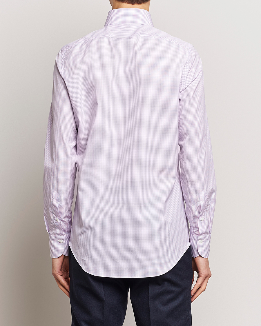 Men | Shirts | Finamore Napoli | Milano Slim Giza 170 Button Down Shirt Pink