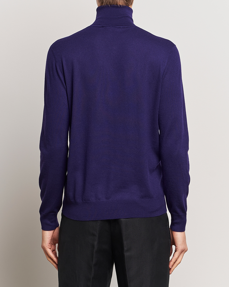 Men | Sweaters & Knitwear | Ralph Lauren Purple Label | Cashmere Jersey Rollneck Purple
