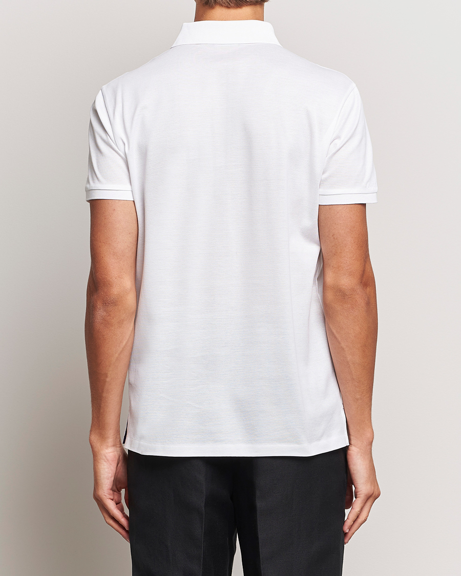 Men | Polo Shirts | Ralph Lauren Purple Label | Ski Bear Polo White