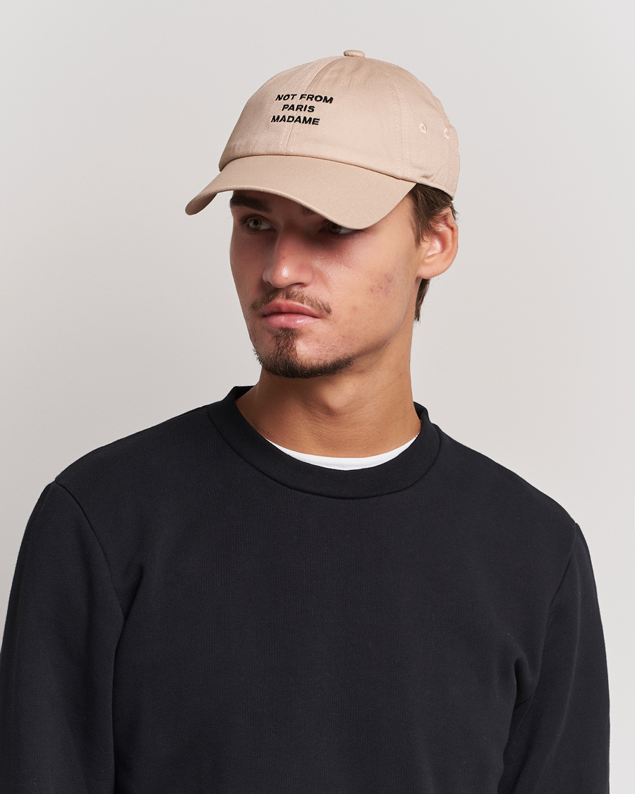Men | Drôle de Monsieur Classic NFPM Cap Beige | Drôle de Monsieur | Classic NFPM Cap Beige