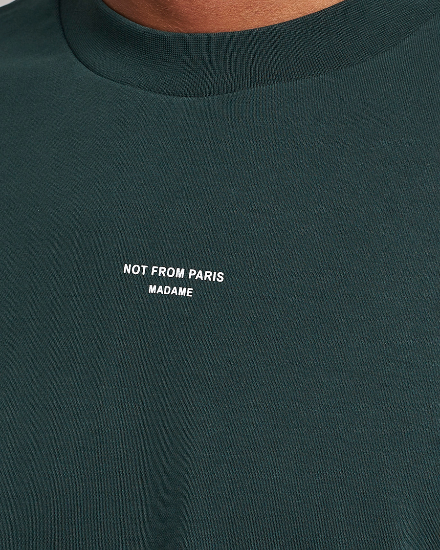 Men | T-Shirts | Drôle de Monsieur | Classic NFPM T-Shirt Dark Green