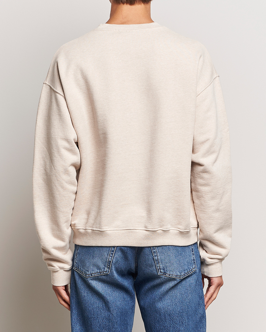 Men | Sweaters & Knitwear | Drôle de Monsieur | Signature Sweatshirt Beige