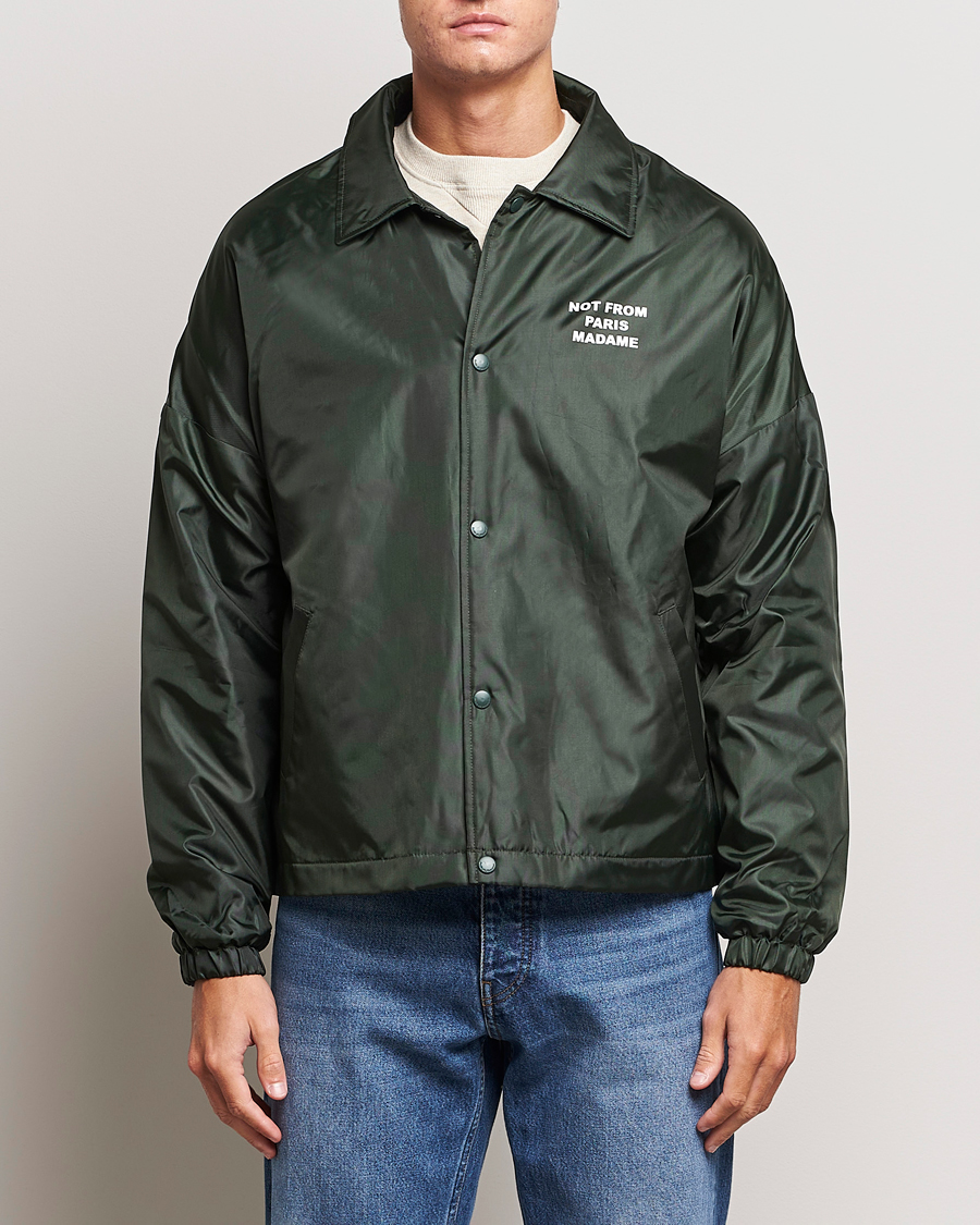 Men | Contemporary jackets | Drôle de Monsieur | La Veste NFPM Padded Jacket Khaki Green