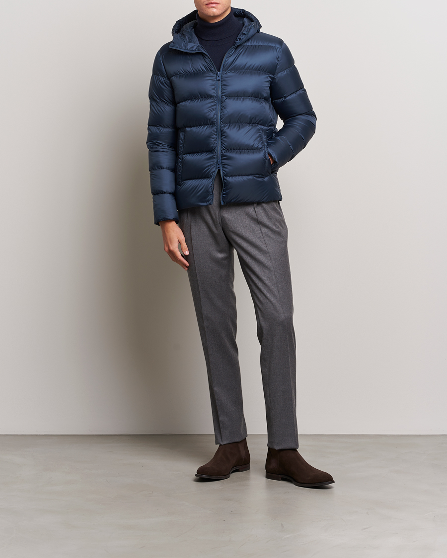 Men | Coats & Jackets | Herno | Globe Down Jacket Navy