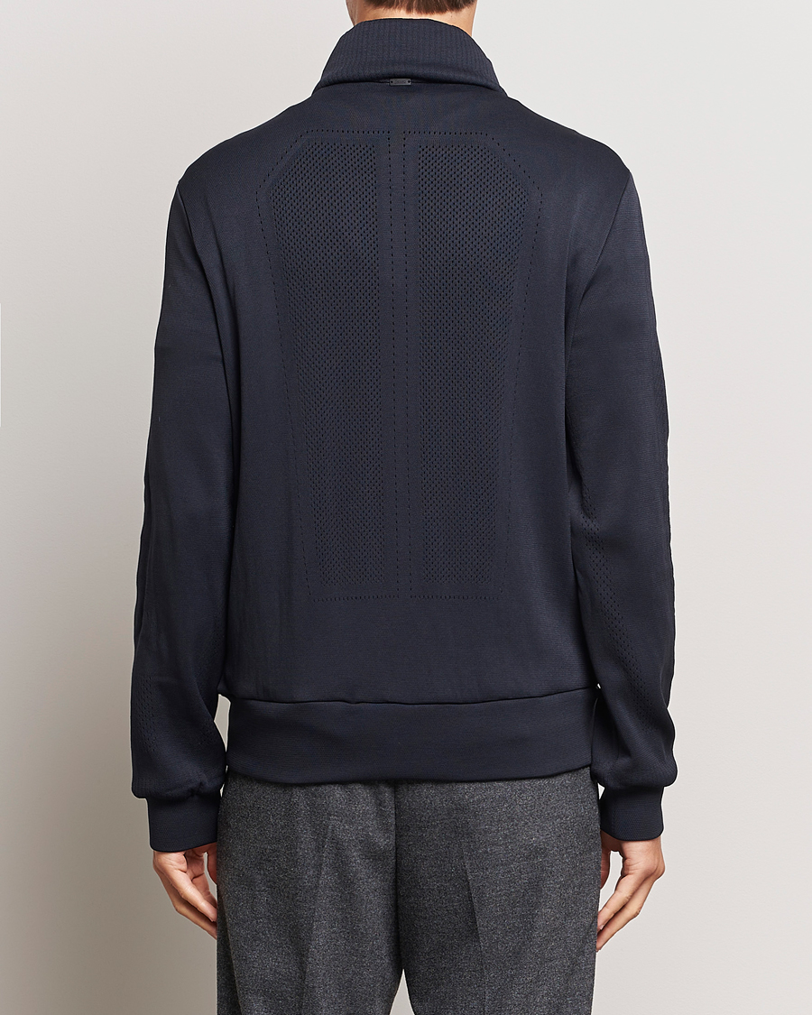 Men | Sweaters & Knitwear | Herno | Laminar Zip Cardigan Navy