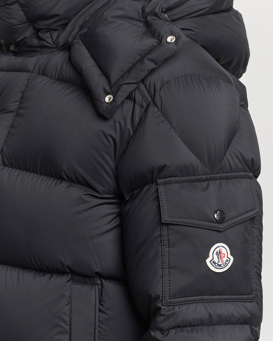 Men | Coats & Jackets | Moncler | Vezere Hooded Down Jacket Black