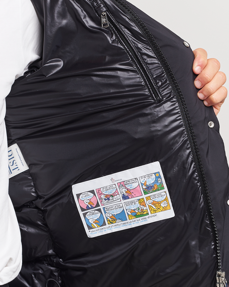 Men | Coats & Jackets | Moncler | Vezere Hooded Down Jacket Black