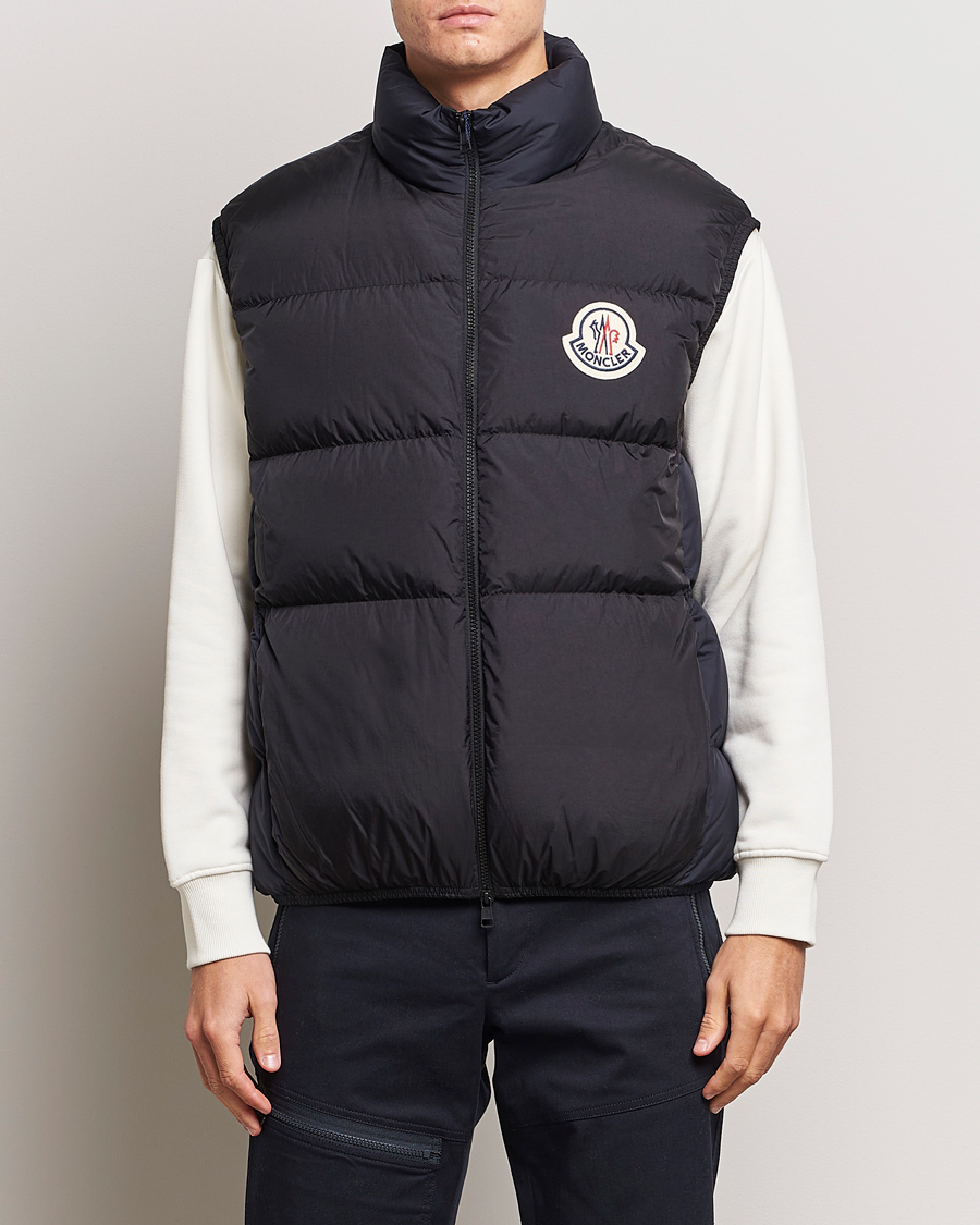 Men | Coats & Jackets | Moncler | Almaz Down Vest Black
