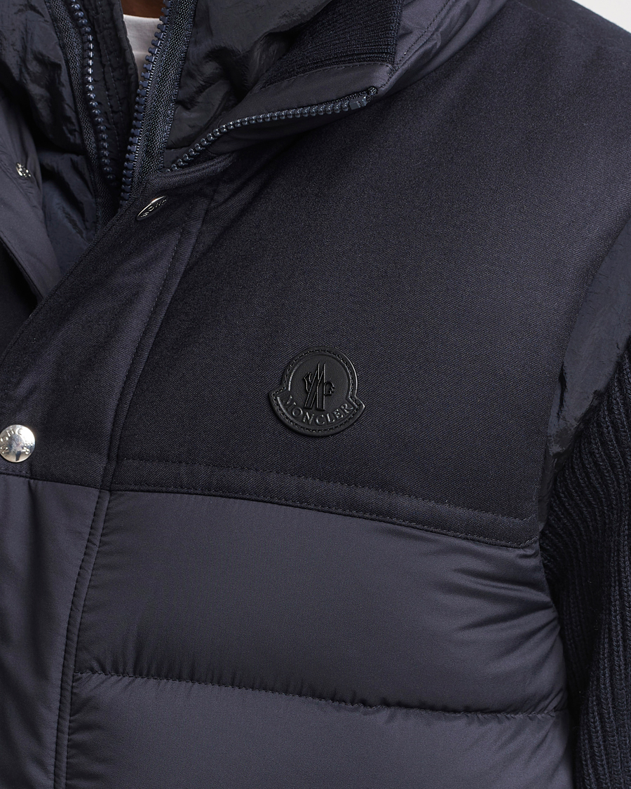Men | Coats & Jackets | Moncler | Rance Down Vest Navy