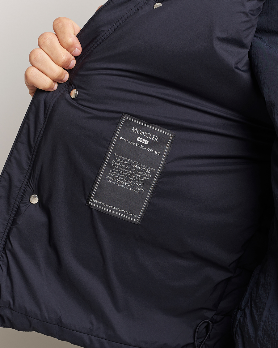 Men | Coats & Jackets | Moncler | Rance Down Vest Navy