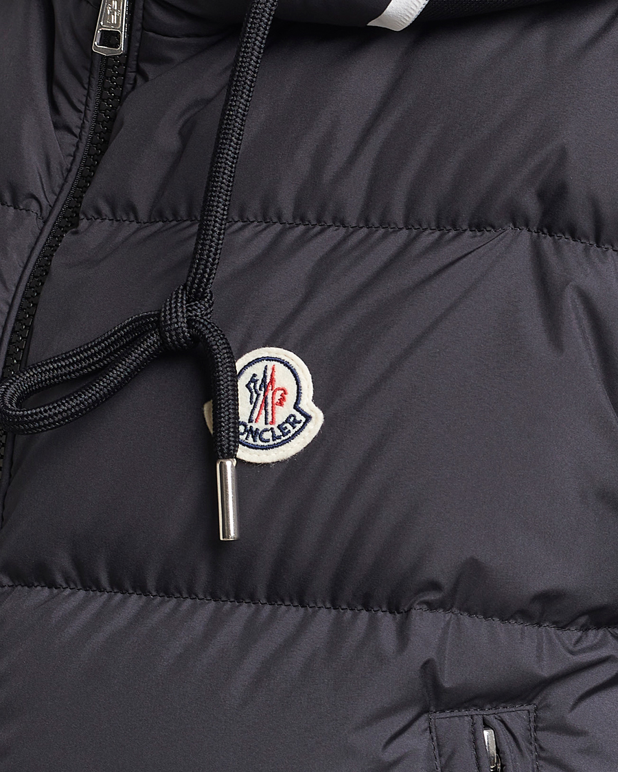 Men | Coats & Jackets | Moncler | Cardamine Hooded Down Vest Black