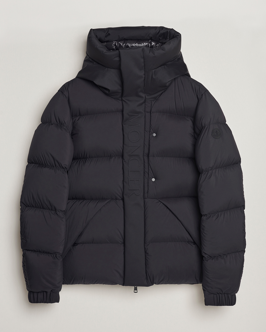 Moncler Madeira Down Jacket Black at CareOfCarl.com