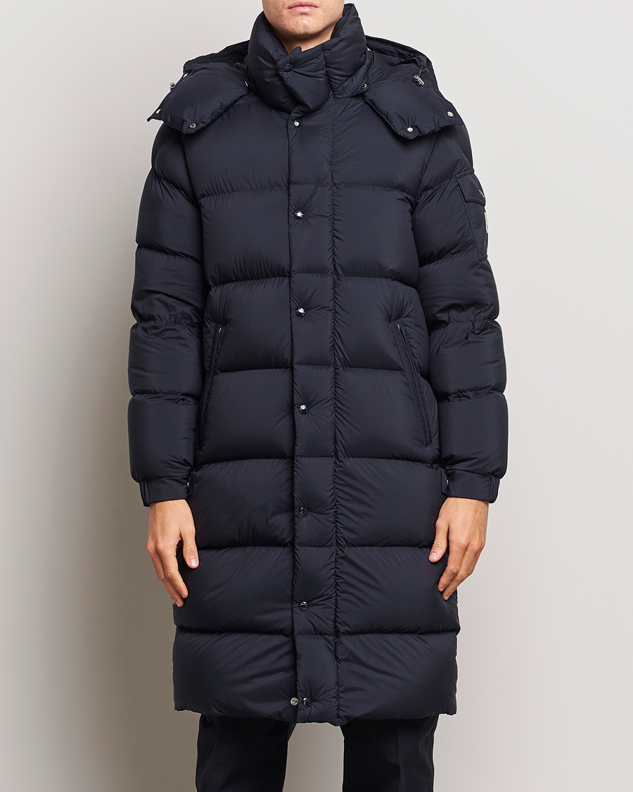 Men | Winter jackets | Moncler | Hanoverian Long Down Parka Navy