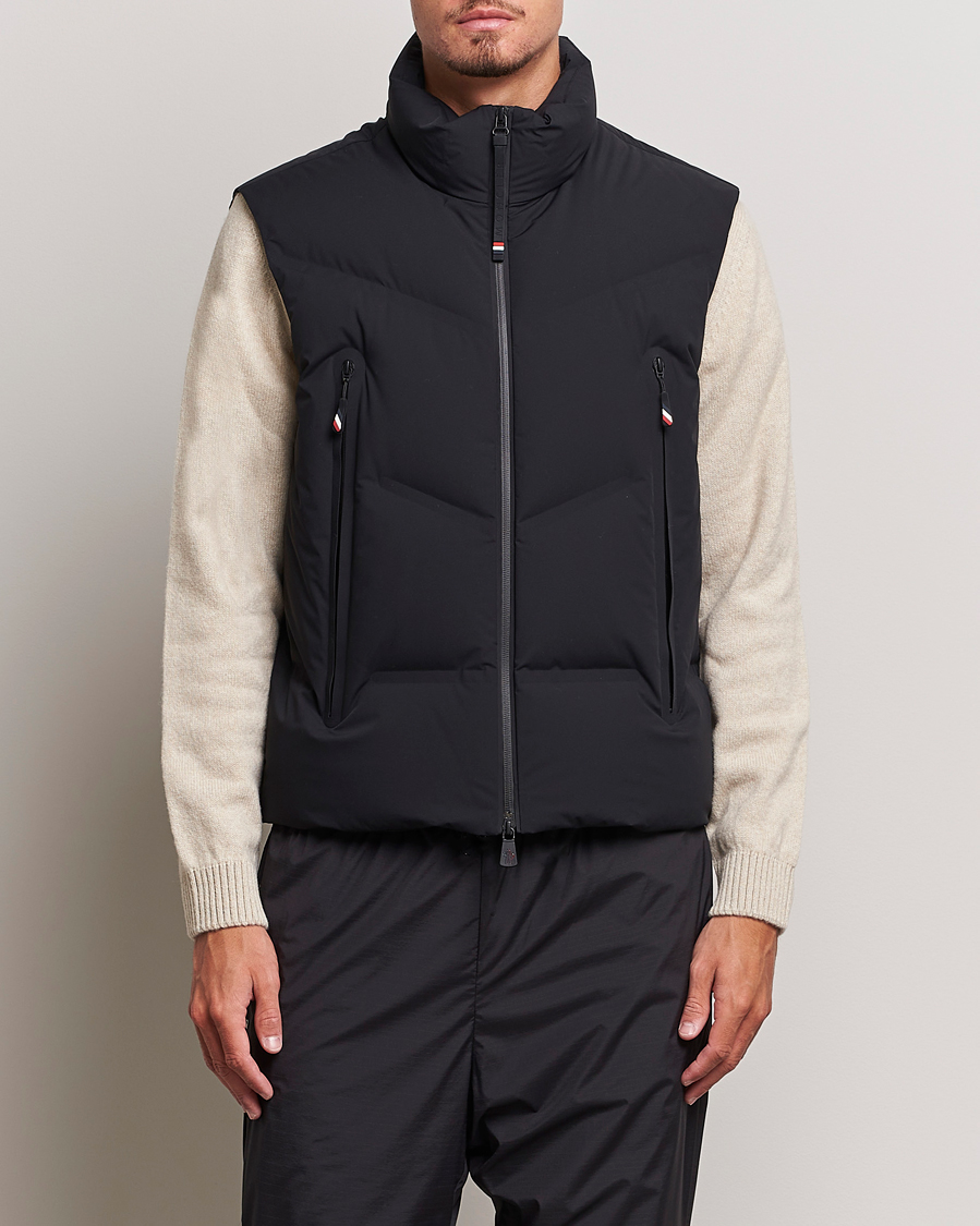 Men | Coats & Jackets | Moncler Grenoble | Lengau Down Vest Black