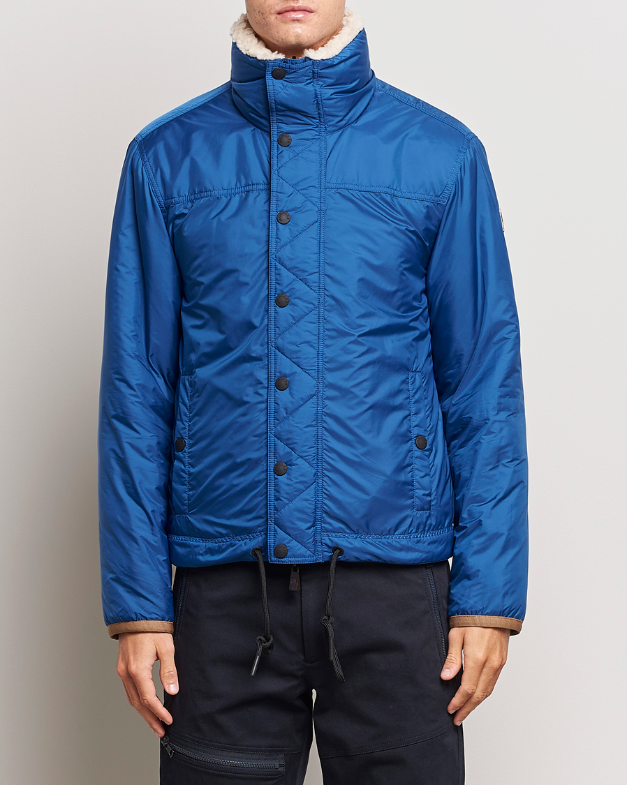Men | Coats & Jackets | Moncler Grenoble | Plattiers Fleece Bomber Off White