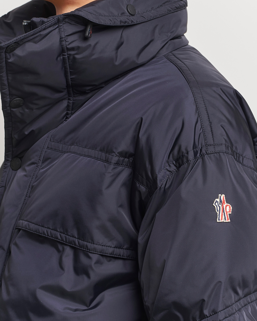 Moncler Grenoble Brigues Down Parka Navy at CareOfCarl.com