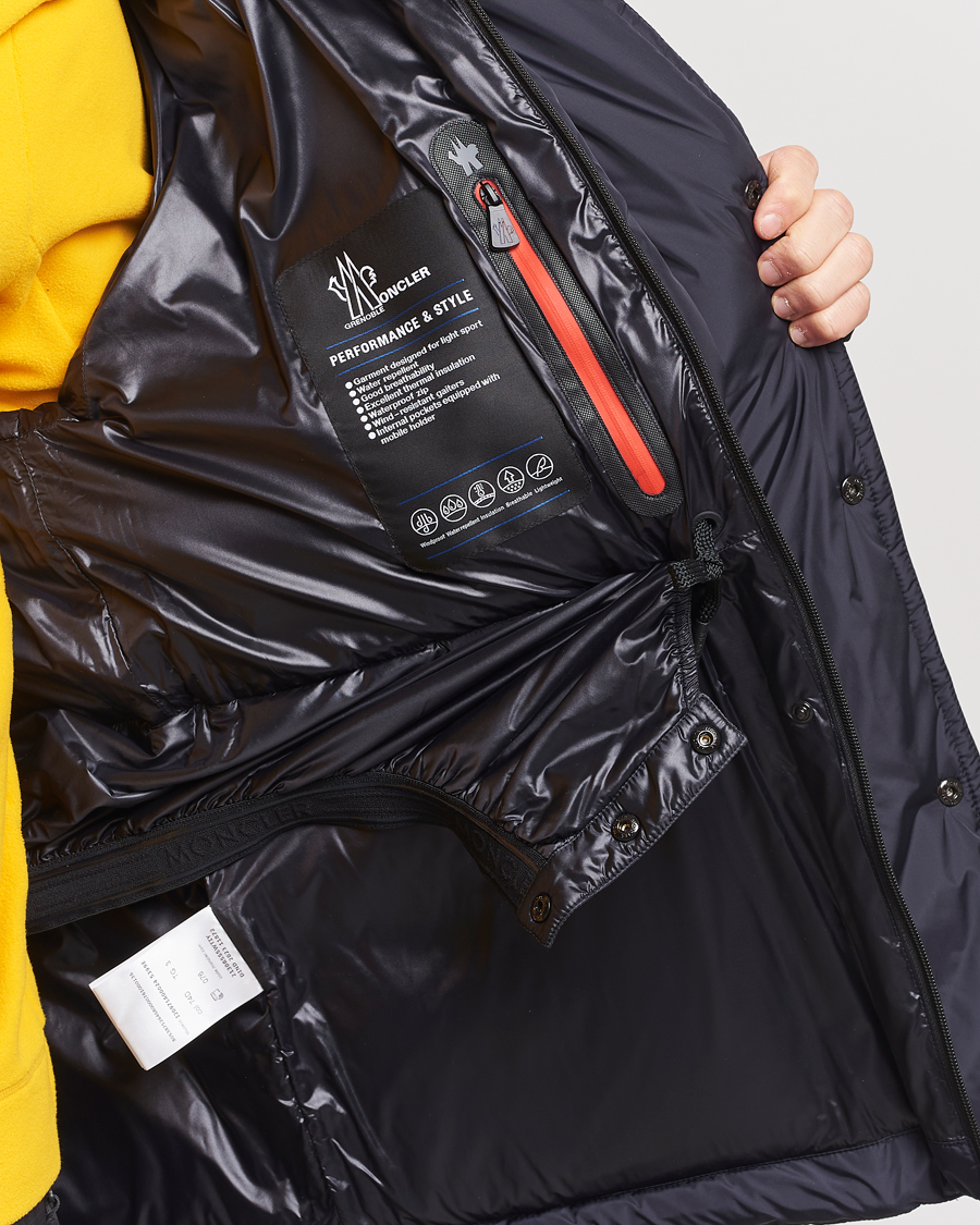 Men | Coats & Jackets | Moncler Grenoble | Brigues Down Parka Navy