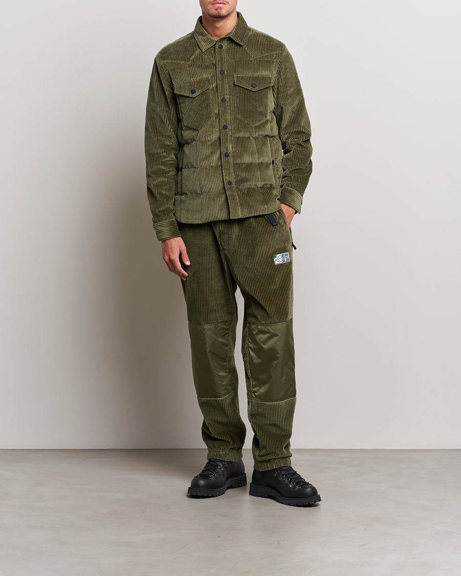 Men | Coats & Jackets | Moncler Grenoble | Gelt Corduroy Shirt Jacket Olive