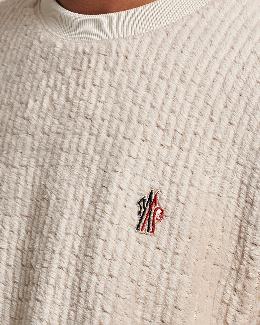Men | Sweaters & Knitwear | Moncler Grenoble | Fluffy Sweatshirt White