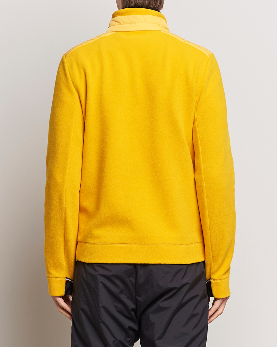 Moncler Grenoble Zip Cardigan Bright Yellow at CareOfCarl.com
