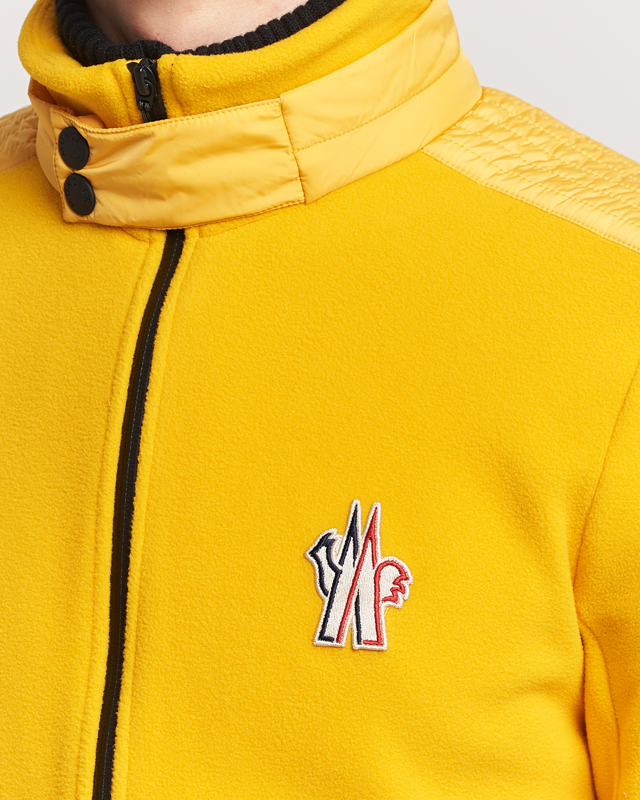 Men | Sweaters & Knitwear | Moncler Grenoble | Zip Cardigan Bright Yellow