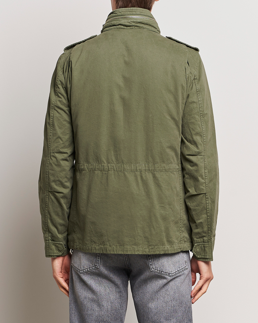 Aspesi Lined Cotton Field Jacket Military at CareOfCarl.com
