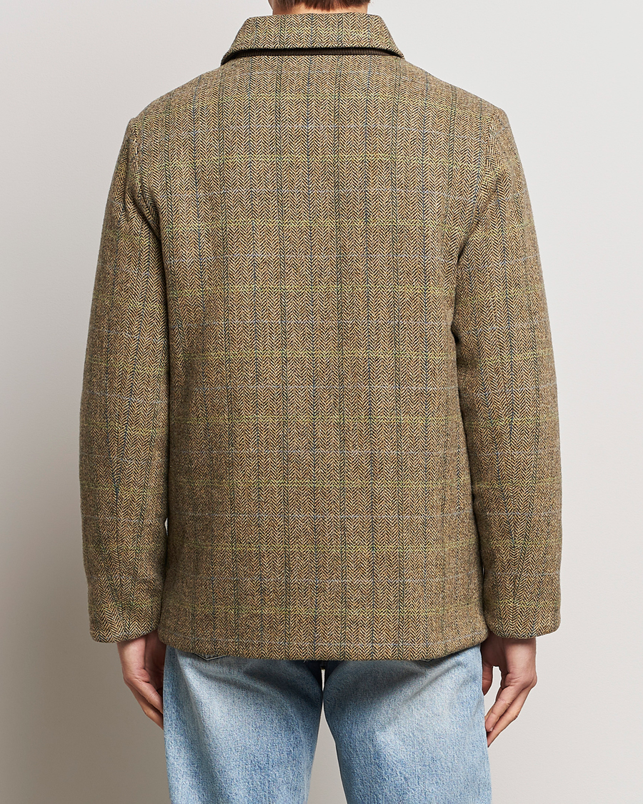 Men | Coats & Jackets | Aspesi | Tweed Hunting Jacket Green Check