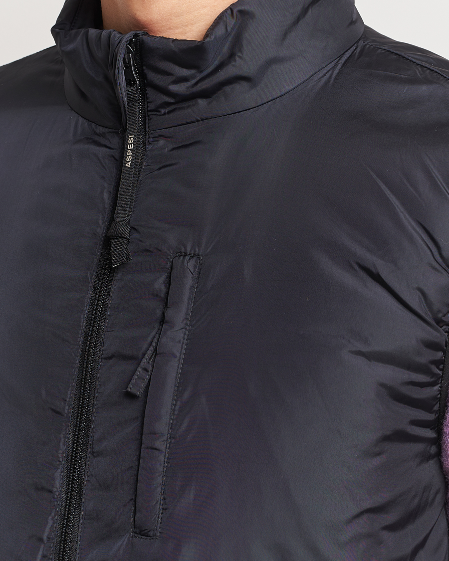 Men | Coats & Jackets | Aspesi | Jil Padded Vest Black