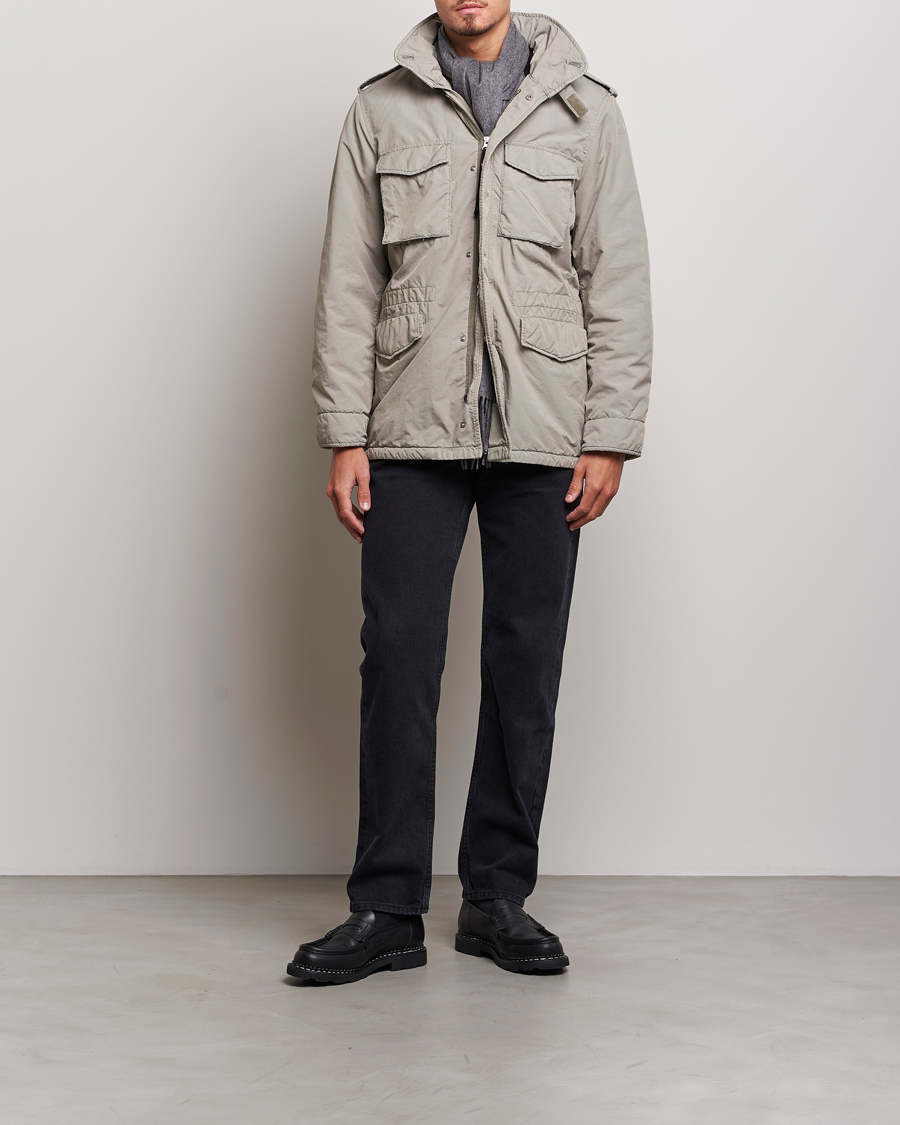 Men | Coats & Jackets | Aspesi | Garment Dyed Field Jacket Sand