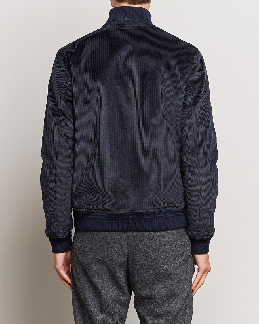 Men | Coats & Jackets | Valstar | Corduroy Padded Valstarino Navy