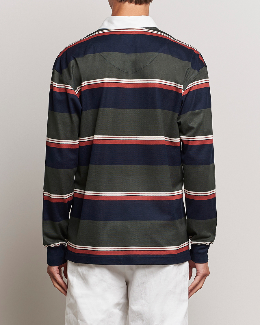 Men | Sweaters & Knitwear | Eton | Striped Rugby Shirt Multi