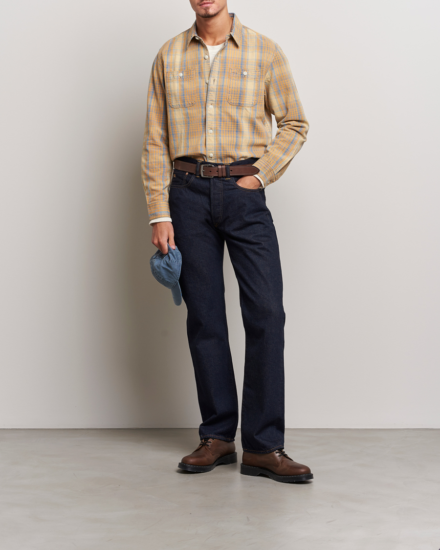 Men | Jeans | RRL | Straight Leg 5-Pocket Denim Hillsview Wash
