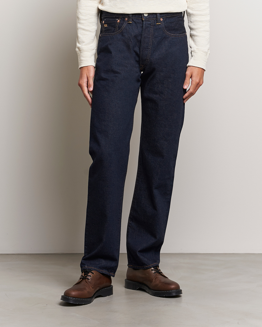 Men | Jeans | RRL | Straight Leg 5-Pocket Denim Hillsview Wash