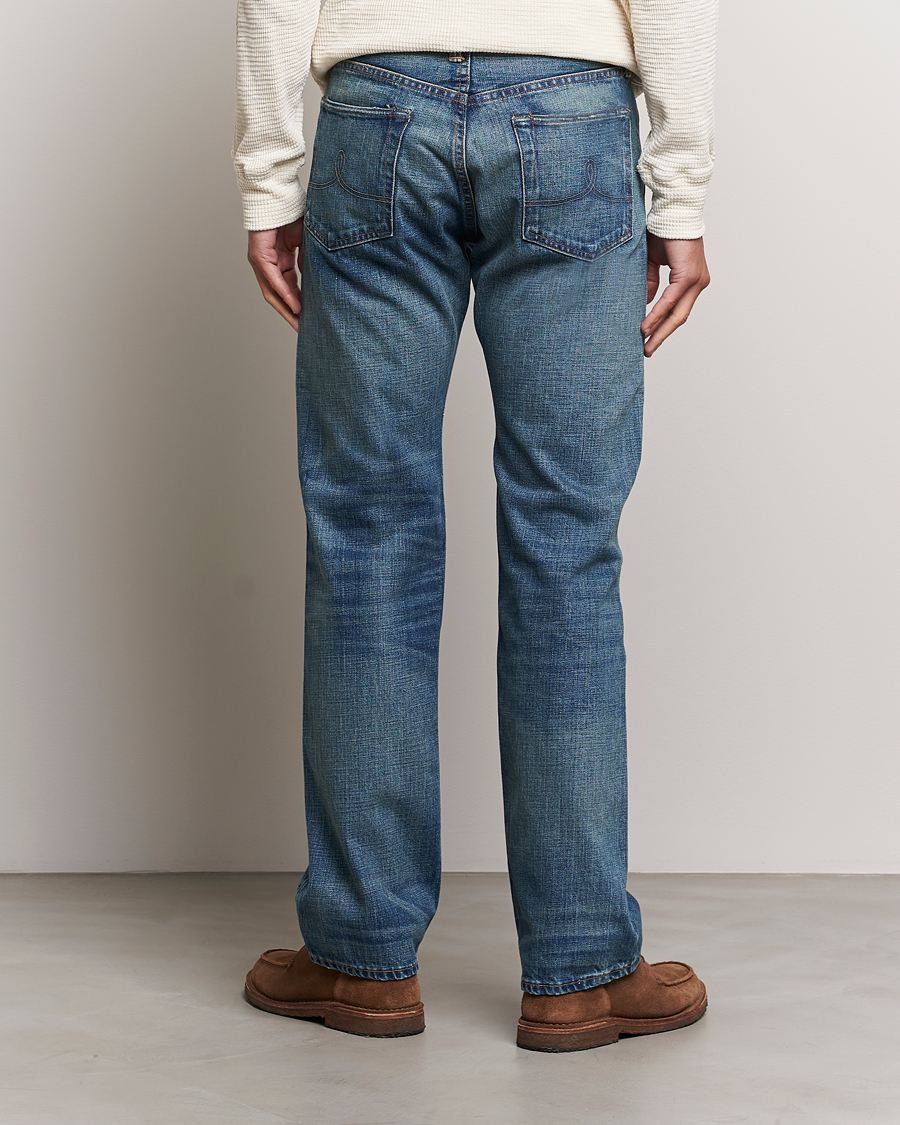 Men | Jeans | RRL | Straight Fit 5-Pocket Denim Once Washed