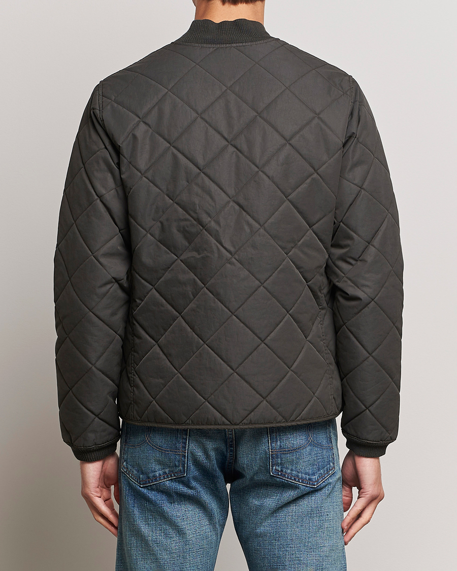 Men | Coats & Jackets | RRL | Benton Quilted Bomber Vintage Black