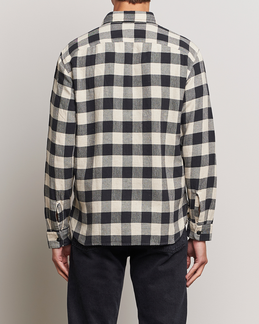 Men | Shirts | RRL | Matlock Plaid Overshirt Black/Cream