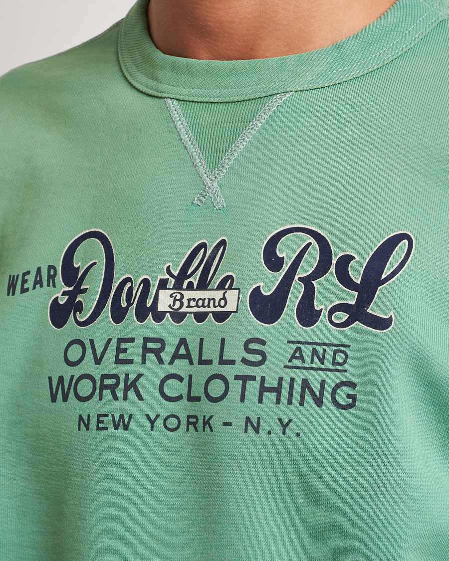 Men | Sweaters & Knitwear | RRL | Graphic Sweatshirt Turquoise
