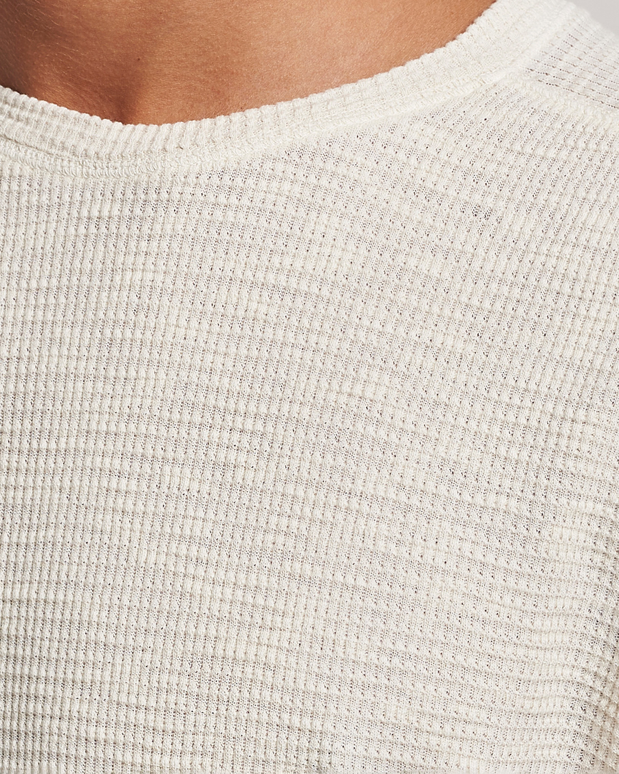 Men | Sweaters & Knitwear | RRL | Long Sleeve Henley Paper White
