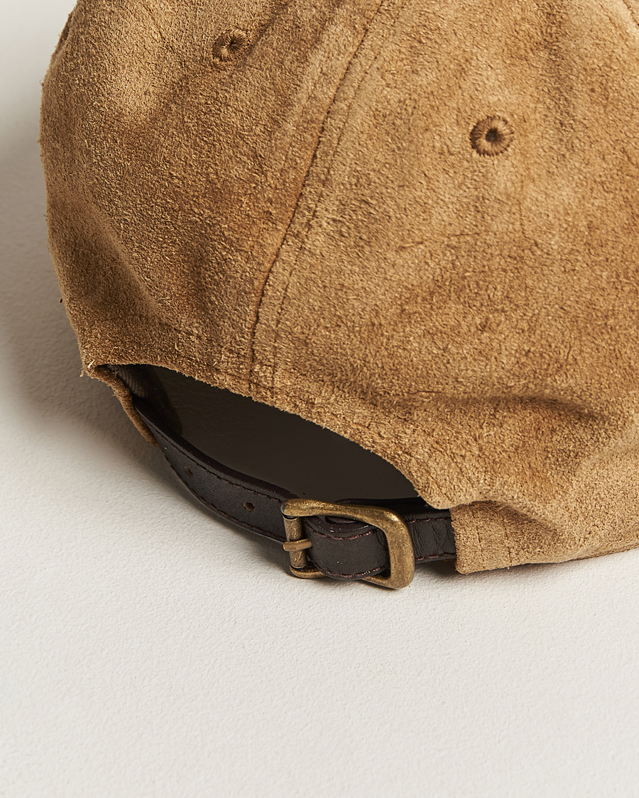 Men | RRL Rough Out Baseball Cap Brown | RRL | Rough Out Baseball Cap Brown