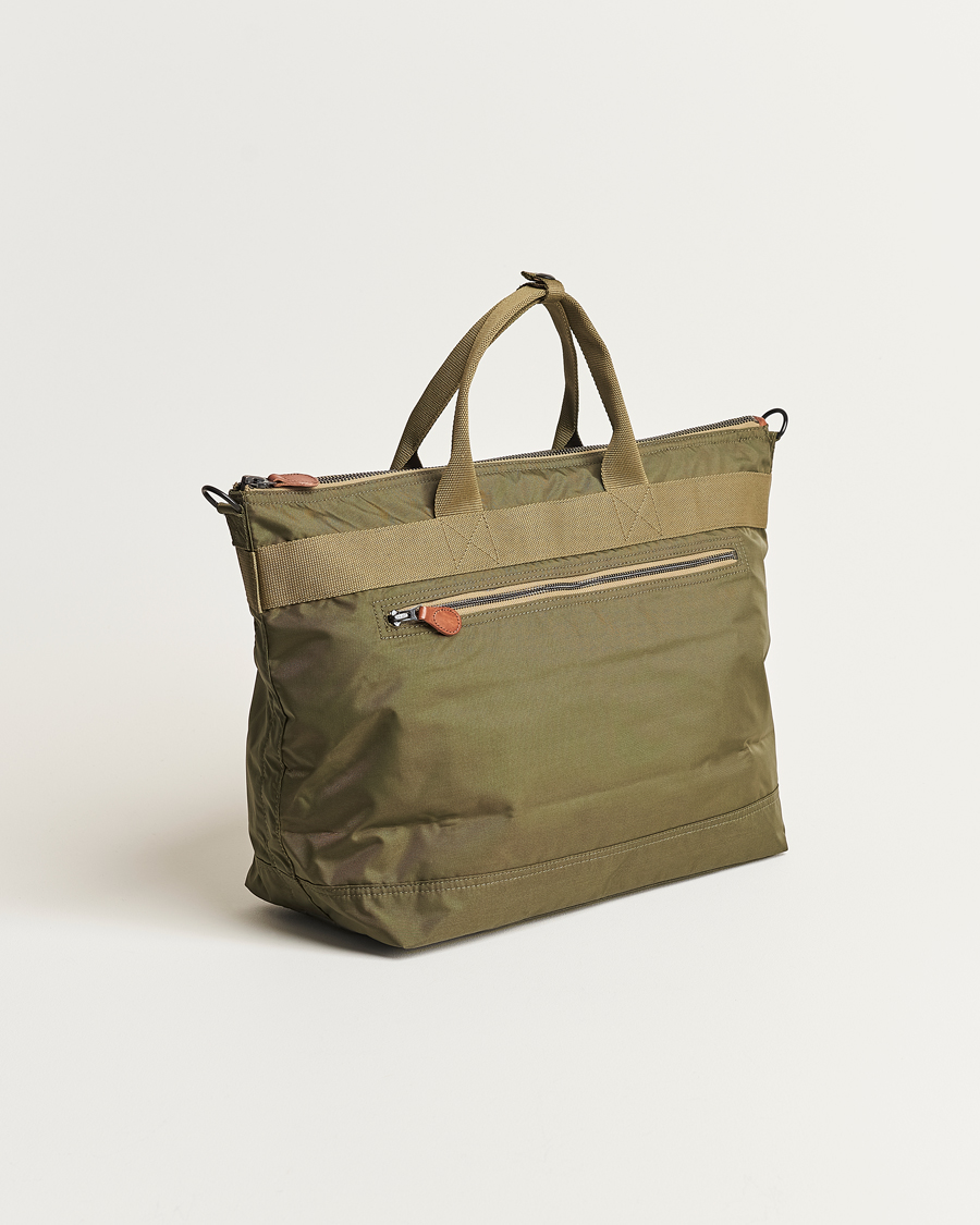 RRL Nylon Utility Day Tote Olive at CareOfCarl.com