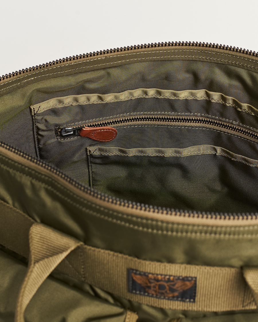 Men | RRL Nylon Utility Day Tote Olive | RRL | Nylon Utility Day Tote Olive