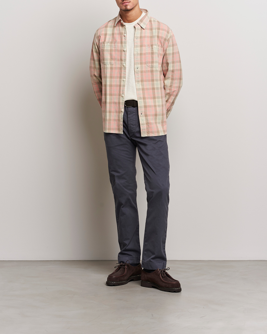 Men | Trousers | RRL | Officers Chino Navy